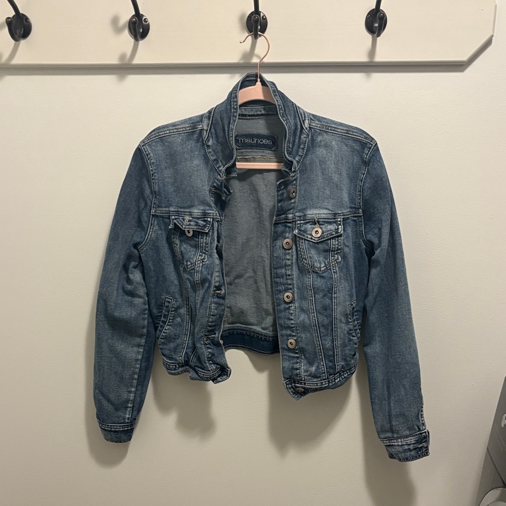 Maurices Classic Blue Denim Jacket